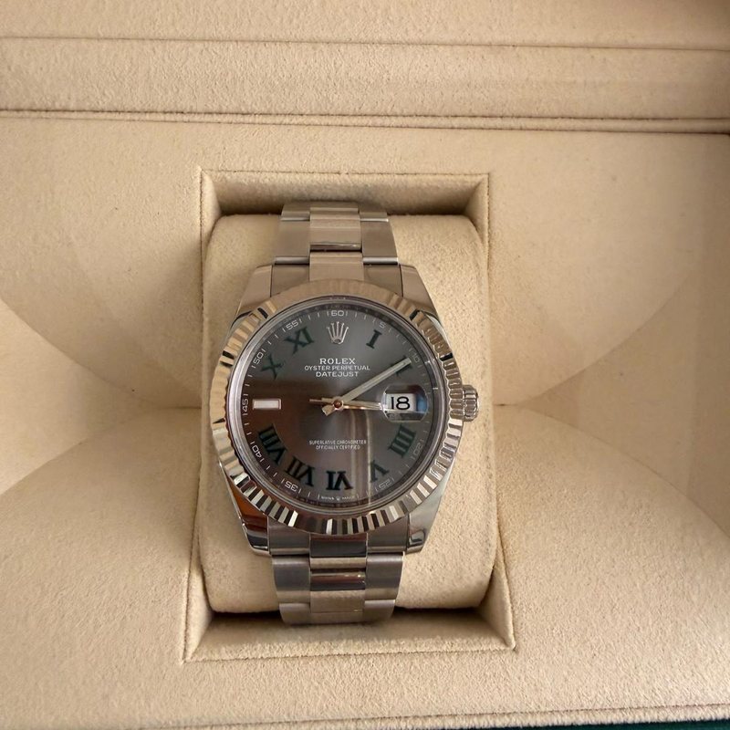 Rolex Datejust, stainless steel: Your phone photo